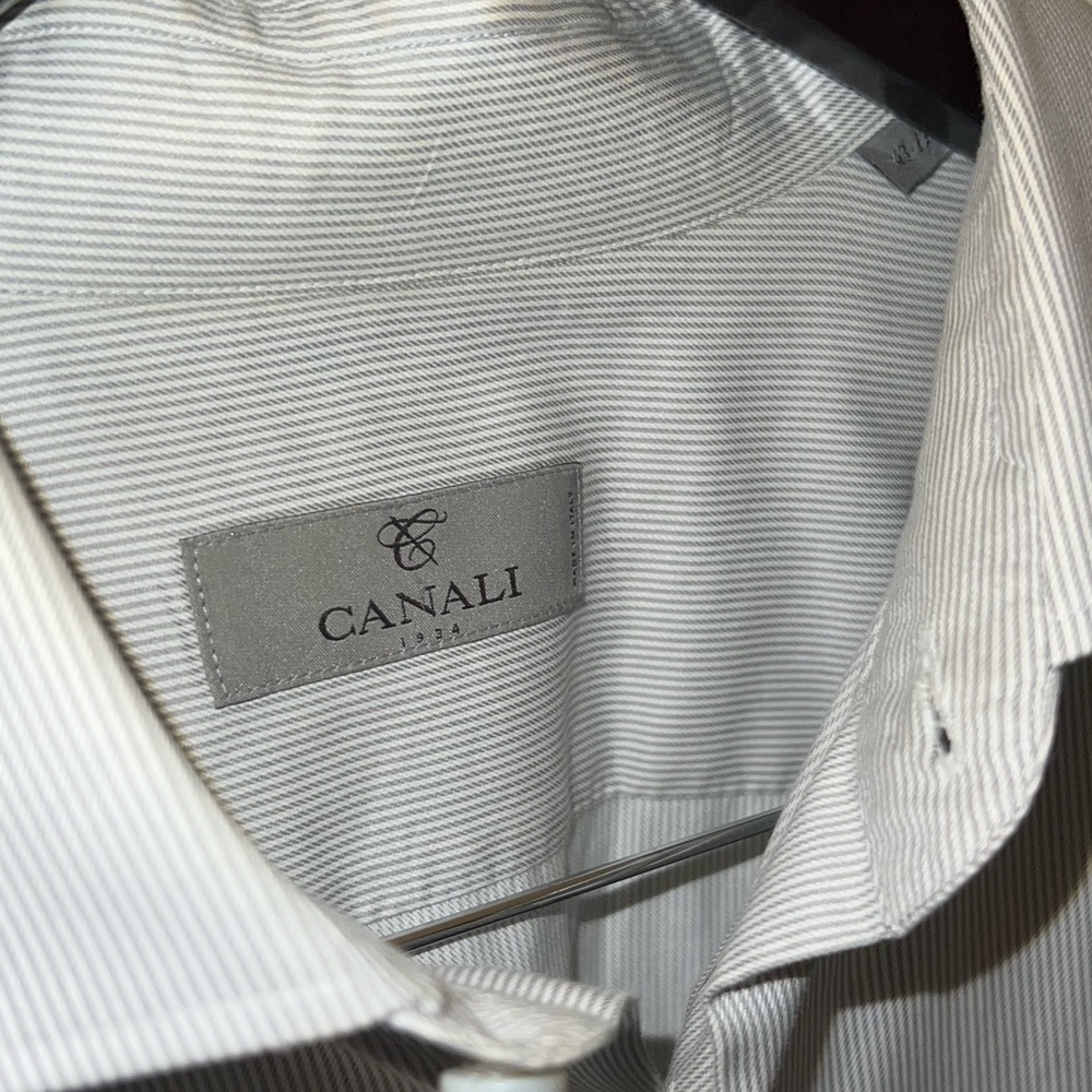 Canali Button Down - image 3